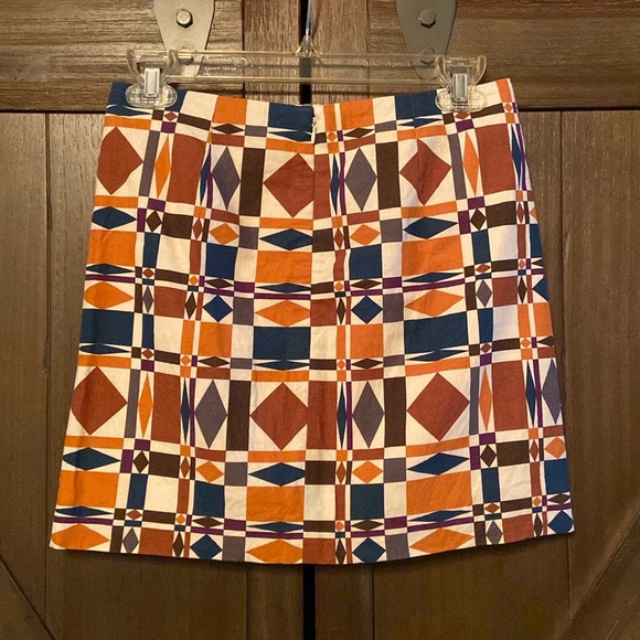 Sezane Multicolor Geometric Mini Skirt - Picture 5 of 7